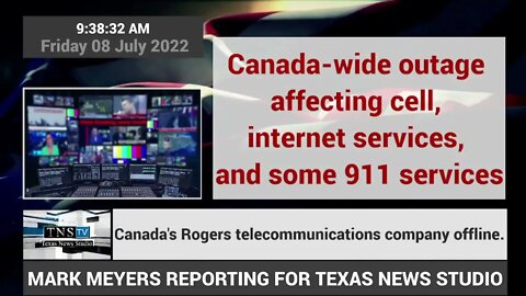 CANADA HAVING A MASSIVE INTERNET/TELECOM OUTAGE