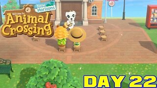 Animal Crossing: New Horizons Day 22 - Nintendo Switch Gameplay 😎Benjamillion