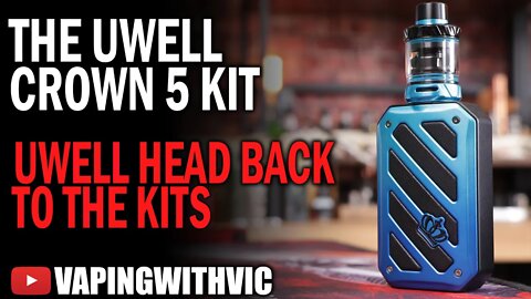 Crown 5 Kit by UWell - The Crown 5 gets a mod named after it