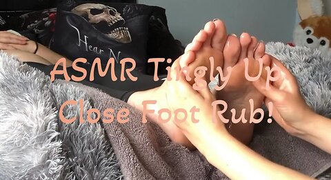 ASMR Tingly Foot Rub with Oil Preview!