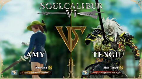 Amy (Âmesang) VS Tengu (Shin Tengu) (SoulCalibur™ VI: Online)