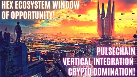 Hex Ecosystem WINDOW OF OPPORTUNITY! Pulsechain VERTICAL INTEGRATION Crypto Domination!