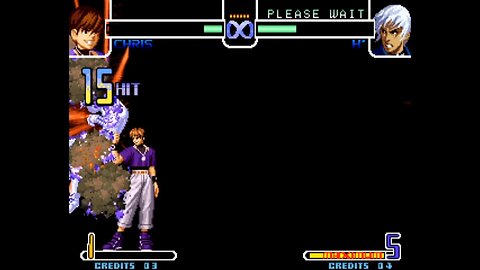 The King of Fighters 2002 Hack (KOF 2002, Neogeo arcade), Orochi Chris Changes 1, ザ・キング・オブ・ファイターズ 2002