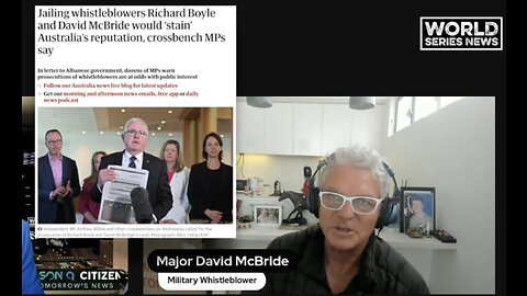 30 MPs fight for whistleblowers freedom. Interview with David McBride