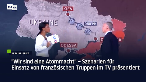 "Wir sind eine Atommacht" – Szenarien für Einsatz von französischen Truppen im TV präsentiert