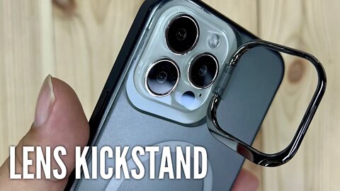 iPhone Lens Kickstand Case