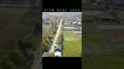 Tour Siem Reap 2022 Drone View #shorts