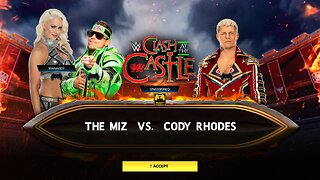 The Miz vs Cody Rhodes | WWE 2K23