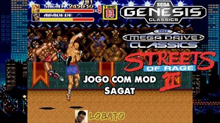 Streets of Rage II (com mod) - Sagat