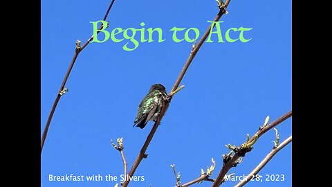 Begin to Act - Breakfast with the Silvers & Smith Wigglesworth Mar 28