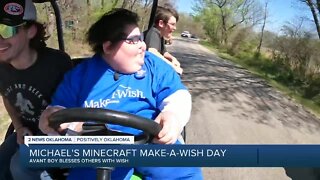 Michael's Minecraft Make-A-Wish Day