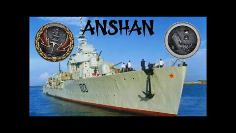 The Anshan - only my 2nd match! (World of Warships Legends)