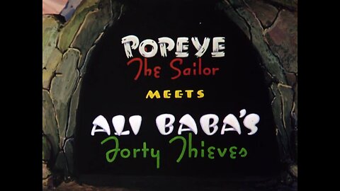 Popeye The Sailor - Popeye The Sailor Meets Ali Baba's Forty Theives (1937)