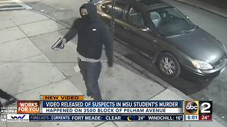 Police searching for suspects involved in death of Morgan State student