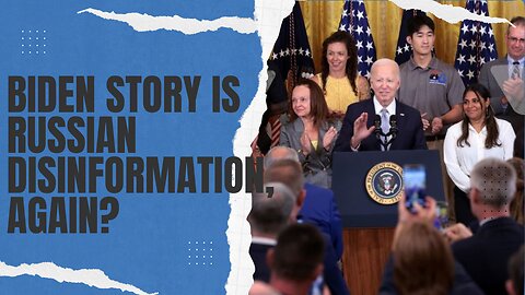 Left Claims Biden-Ukraine Story is Russian Disinformation | 02/22/24
