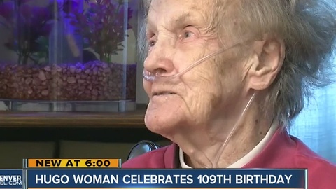 Hugo woman, Hazel Eikermann, celebrates 109th Birthday