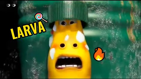 the cutest animated larva