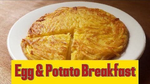 One Potato & One Egg! Quick Recipe Perfect For Breakfast