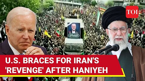 Haniyeh Killing: Iran's 'Revenge' Warning 'Spooks' U.S.; 12 Warships Rushed To Middle East