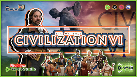 Sid Meier's Civilization Vi - Pudge Plays | Testing Gaming Quality on The Rumble Studio