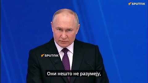 PUTIN'S ANSWER to Macron...