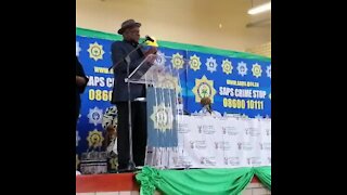 Police Minister Bheki Cele calls on men to protect women