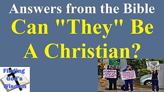 Can "They" Be A Christian?