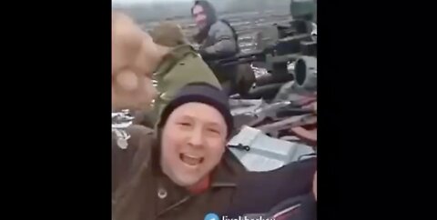 Internet Video Appears to Show Ukrainians Taking Russian Tank on Joy Ride