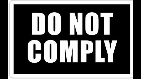 Do Not Comply / No volver a obedecer