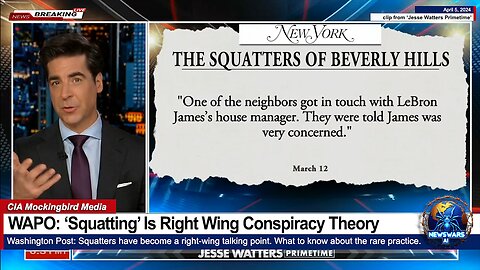WAPO: ‘Squatting Problem’ Is Right Wing Conspiracy Theory