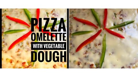 #short/ how to cook delicious pizza omelette