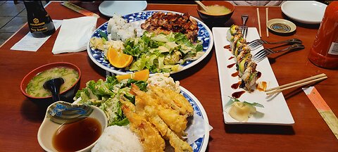 Nice casual dining experience at Katsu Cafe (Teriyaki & tempura plates)