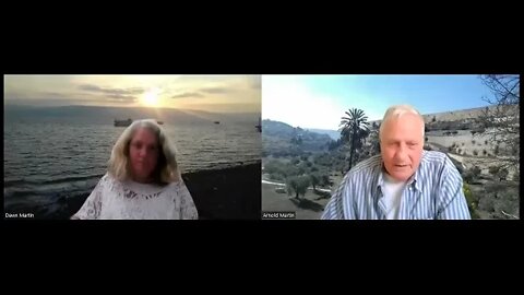 Discussing the birth pains, the rapture and the Tribulation. (Dawn and Arnie Martin)