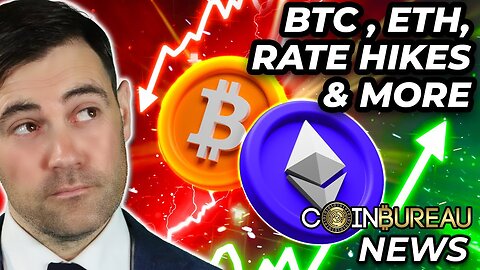 Crypto News: Bitcoin Price, ETH Updates, Rate Hikes & MORE!!