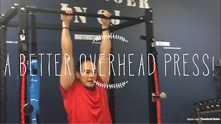 One Trick for a Better Overhead Press | Dr Wil & Dr K