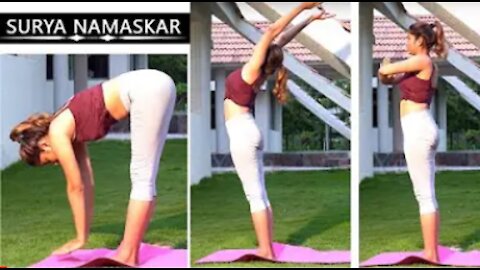 Yoga Surya Namaskar For Weight Loss | Sun Salutations Yoga For Beginners | Power Yoga