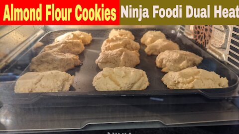 Healthy Almond Flour Cookies Recipe, Ninja Foodi Dual Heat Air Fry Oven