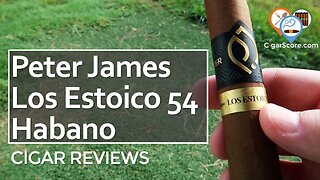 Is $16.00 a "CASUAL CIGAR?" The PETER JAMES Los Estoico 54 Habano - CIGAR REVIEWS by CigarScore