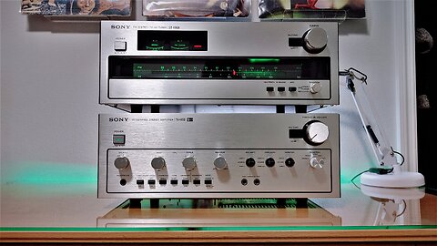 Sony TA-4650 Vintage Integrated V-FET Amp w/ ST-4950 Tuner