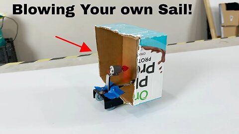 Blowing Your Own Sail Actually Works