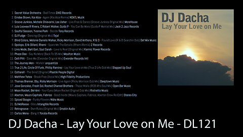 DJ Dacha - Lay Your Love on Me - DL121