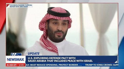 The U.S. is exploring a defense pact with Saudi Arabia that includes peace with Israel | NEWSMAX