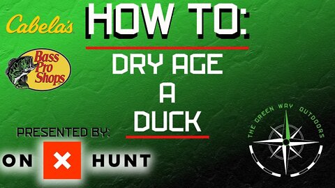 How to Dry Age A Wild Duck