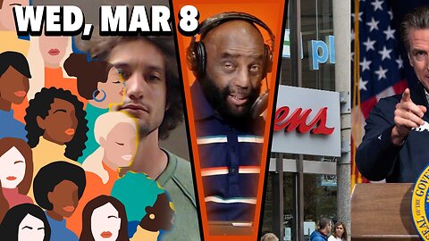 Mercy me?; SPLC lawyer arrested; CA drops Walgreens; A WILD police pursuit | JLP SHOW (3/8/23)