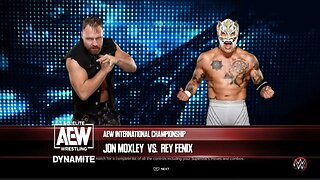 AEW Rey Fenix vs Jon Moxley for the AEW International Championship