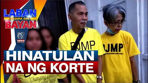 Sambayanang Pilipino, nagbunyi sa pagka convict laban kay Frank Fernandez at Cleofe Lagtapon