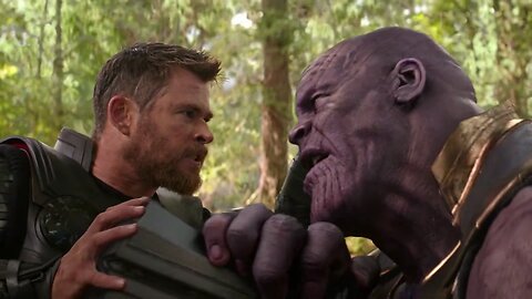 Thor vs Thanos _ 60FPS _ The Avengers 3 - Infinity War (2018)