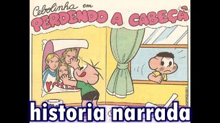 Cebolinha em-Perdendo a cabeça | Gibis do Rapha