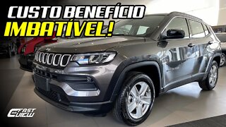 NOVO JEEP COMPASS SPORT 1.3 TURBO 2022! VERSÃO DE ENTRADA COM CUSTO BENEFÍCIO MATADOR! Fast Car View