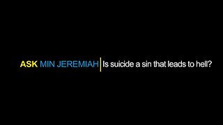Is Suicide a Sin?